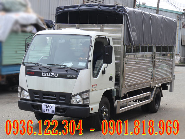 Bán xe tải ISUZU QKR55H - Xe Isuzu 1T9 1.9 tấn - Isuzu 2T2 - Thùng dài 4m3 Giao ngay
