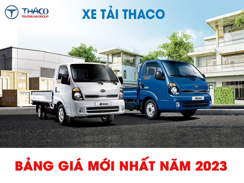 Giá Xe Tải Thaco Tháng 05/2026
