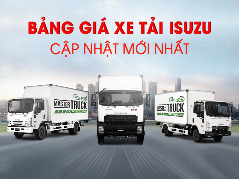 Giá Xe Tải Isuzu Tháng 06/2026