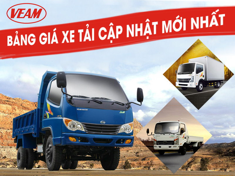 Giá Xe Tải Veam Tháng 06/2026