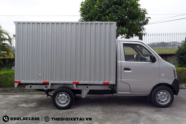 Xe tải Dongben 770kg thùng kín
