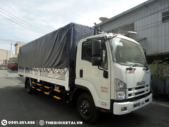 xe tải Isuzu FRR90N 5.9 tấn mui bạt