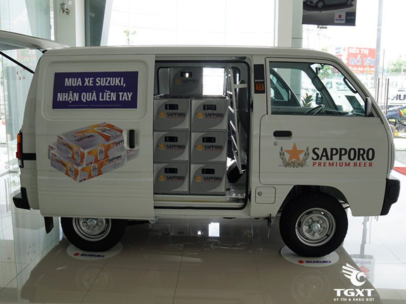 Tải trọng và kích thước Suzuki Blind Van  Blind Van có thể chở hàng hoá gì