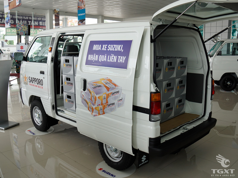 Xe tải thùng kín 500kg Suzuki có ưu điểm gì  Vantailogivan
