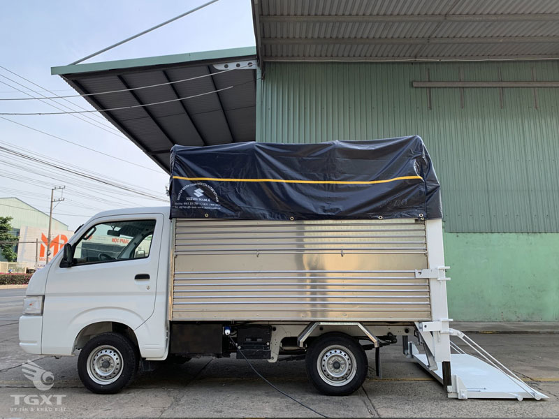 Bán xe tải Suzuki Super Carry Pro 750kg Thùng Lửng Nhập khẩu INDO 2017 giá  312 triệu  Trần Thị Việt Trinh  MBN174781  0933488811